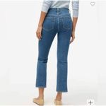 J.Crew Jeans Flare Cropped Midrise All Day Stretch Denim Blue Size 27 P Photo 2