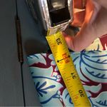 J.Crew Aqua Paisley Midi Slip Skirt Resort Wear | Size Medium Photo 6