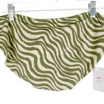 ANDIE NWT  Swim The Hipster Bottom Bias Stripe Olive Bikini Bottom Size Medium M Photo 7