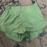 Lululemon Like green hotty hot shorts Photo 0