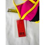 Jordan Emme  Bikini Swimsuit High Waist Striped Retro Sexy Small‎ Photo 4