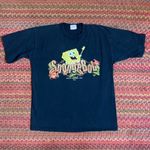 RETRO Y2K VINTAGE SPONGEBOB BIKINI BOTTOM GRAPHIC TEE Black Size L Photo 0