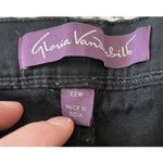Gloria Vanderbilt Women's Size 22W Ankle Grazer High Rise Straight Black Jeans Photo 3