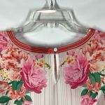 VICI Boho Sheer Floral Blouse Size Medium Photo 7