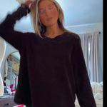 Cute Warm and Fuzzy Black Vintage Oversized Sweater Size XL Photo 1