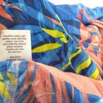 Peyton & Parker Swimsuit Cover Up Kimono Size XS Tropical Resort Wear Vacation Blue Photo 6