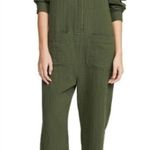 The Great Union Coverall Jumpsuit Size 2 or US Medium Green Photo 0