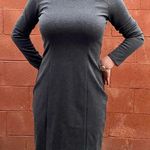 J.Crew Gray Long Sleeved Dress Photo 0
