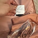 After Six  6888 Strapless Corset Satin Gown Copper Penny 0 Photo 4