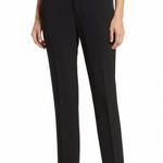 NWT Favorite Daughter Womens Size 2 Black Tuxedo Pant Satin Stripe Photo 0