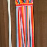 Essue  Striped Colorful Long Dress Small Photo 0