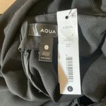 AQUA Black Backless Wide Leg Jumpsuit Size 8 by Sleeveless with Pockets Photo 6