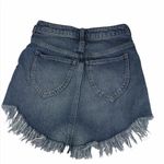 We The Free Free People  Bailey Denim Mini Skirt Photo 1