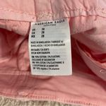 American Eagle Cotton Next Level Flex Pastel Pink Bermuda Shorts Size 28 Photo 5
