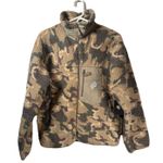 Darc Sport Wolves Lone Pine Woodland Camo Full Zip Fleece Jacket Unisex Sz M New Size M Photo 0