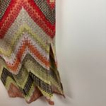 Chico's Womens Tessa Chevron Knit Maxi Dress Sz 1 (S) Crochet Stretch Boho Retro Photo 4