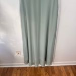 Birdy Grey DEVIN CONVERTIBLE DRESS Women M CHIFFON SAGE BRIDEMAID WEDDING Photo 11
