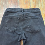 Old Navy Mid-Rise Kicker Boot-Cut Jeans in Black, Size 4 Grunge Photo 9