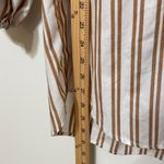 Abercrombie & Fitch  Striped Button Down Shirt Oversized Casual Top Size XS Photo 7