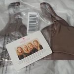 NWT BREEZIE WIREFREE DIAMOND SHIMMER UNLINED BRA SIZE 36B FOR QVC IN JAVA Gray Photo 6