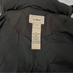 LL Bean Black Hooded Puffer Coat, Size M Size M Photo 7