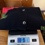 Isaac Mizrahi  Red Rose Print Button Front Sweater Women’s Sz Medium Dark Floral Photo 6