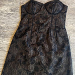 American Eagle  lace corset dress size 2 NWT Elena Gilbert LBD Hoco Y2K‎ Gothic Photo 0
