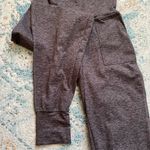 Aerie [Offline by ] Heathered Brown Fold-Over Joggers- Size Small Long Photo 4