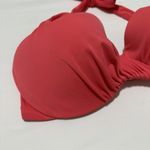 Victoria's Secret Victoria’s Secret Red Coral Halter Top Bikini Top Swimwear Top 34D Photo 1