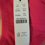 J.Crew NWT Ribbed Trim Hipster Full Coverage Bikini Bottom Pink Vacation Sz XXS Photo 3