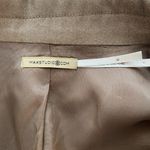 Max Studio Cotton Blend Tan Long Sleeve Jacket sz 6 Photo 11