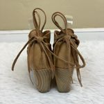 Free People  Revolver Platform Open Toe Clog Tan Brown Size EU 38 US 7.5 Photo 4
