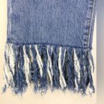 Pilcro and the Letterpress Anthropologie Hyphen Boy Fit Fringe Crop Jeans 28 Photo 5