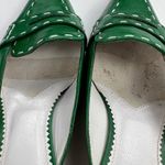 BOSS Hugo Boss Kelly Green Snip Toe Kitten Heel Mule Shoes Euro Size 36 (US 6) Photo 8