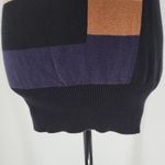 Diane Von Furstenberg  Geometric Sweater Tank Top Silk Cotton Euro Summer‎ Sz S Photo 4