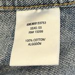 Bongo Vintage Cropped Distressed Denim Jean Jacket Sz XL (Juniors) Photo 8