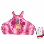 Coco Rave  Pink Flamingo Bikini Top XS / S Photo 2