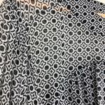 Joie  Andora Silk 3/4 Sleeve Geo Print Mini Dress Photo 9