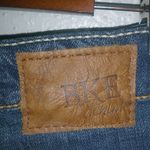 BKE  Payton 28 Dark Wash Stitched Pocket Jeans Shorts Photo 4