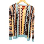 Missoni  for Target Zigzag Knit Cardigan XL Chevron Multicolor Boho Luxury Photo 1