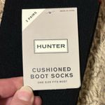 Hunter NWT  2 pairs women’s Cushioned Boot Socks OS Photo 1