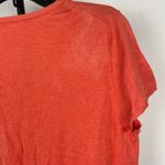 Eileen Fisher Coral Cotton Cashmere Short Sleeve V-Neck Knit Cardigan Sweater Photo 4