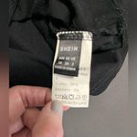 Scoop Neck Little Black Lace Trim Crop Too Tee Women’s T Photo 4