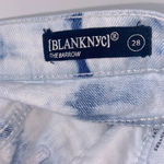 BLANK NYC jean shorts 28 the barrow vintage high rise short shorts 100% cotton Photo 5