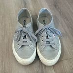 Superga  Classic Gray Lace Up Sneakers Womens Sz 6.5 Casual Skate Shoes Street Photo 7