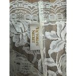 Victoria's Secret  White Lace Bodysuit‎ Lingerie One Piece Floral Sheer S Photo 3