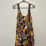 Velvet Graham & Spencer Evereve NWT Estelle Colorful Printed Linen Maxi Dress Size M Photo 3