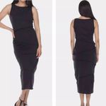 Neon Buddha Shanghai Knit Mummy Dress Bodycon Midi V30 Black Size L Photo 1