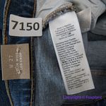 New! Madewelll Slim Wide-Leg Jeans in Crownridge Wash: Raw-Hem Edition,‎ size 27 Photo 15