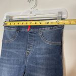 Spanx Dark Wash Distressed Pull On Jeggings Skinny Jeans Size Small Photo 4